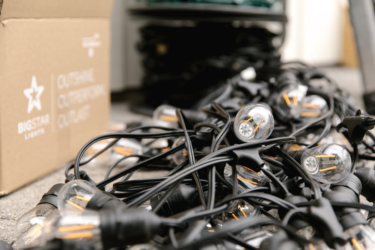 S14 Bulbs - Warm White (Pack of 25)