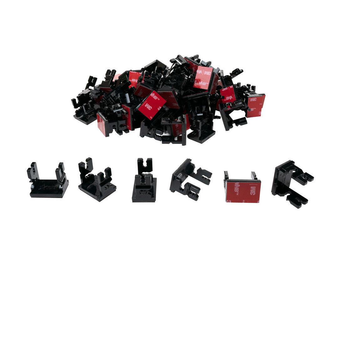 Extra Hold Adhesive Clips (Pack of 100)