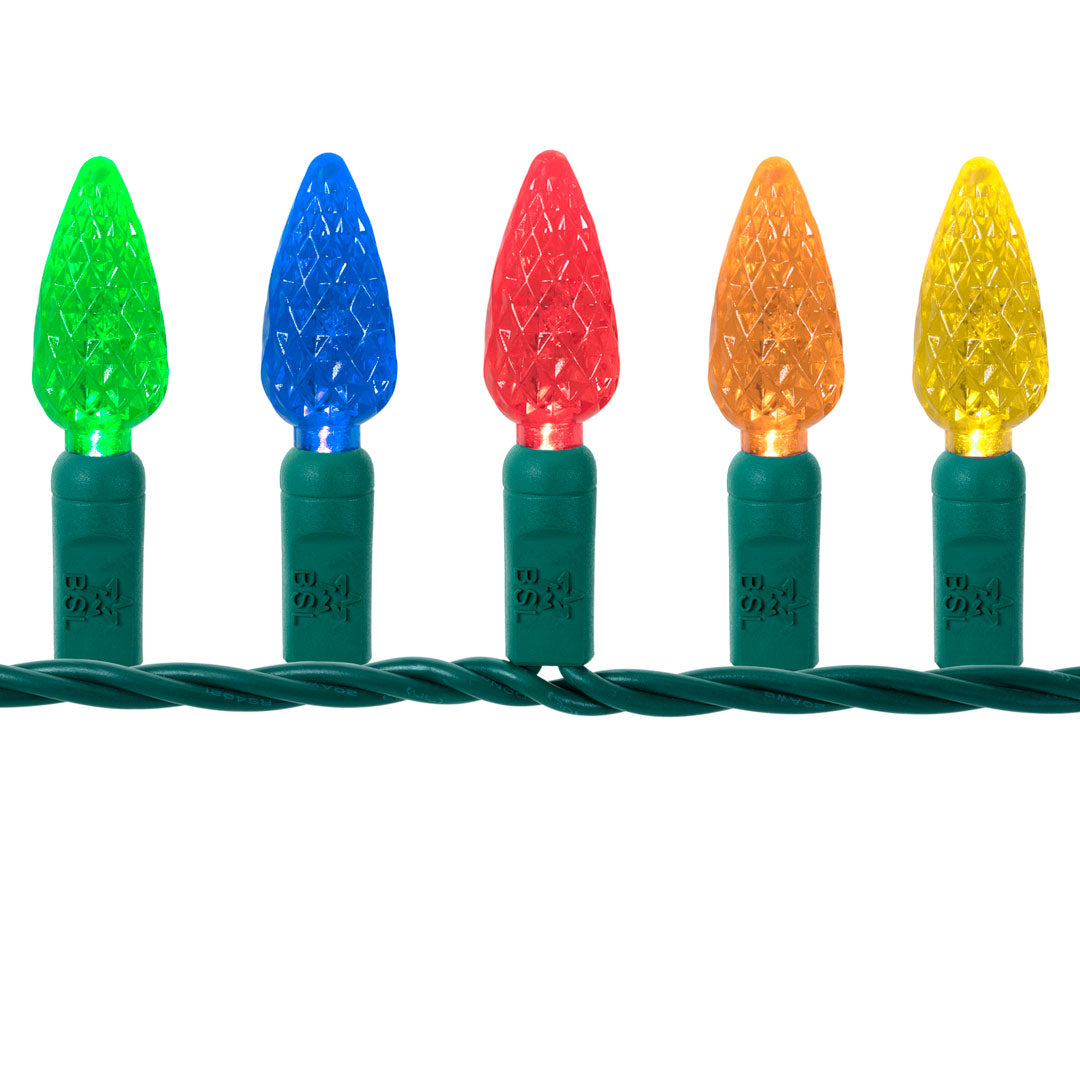 Themed C6 String Lights - Multi Color (25ft)
