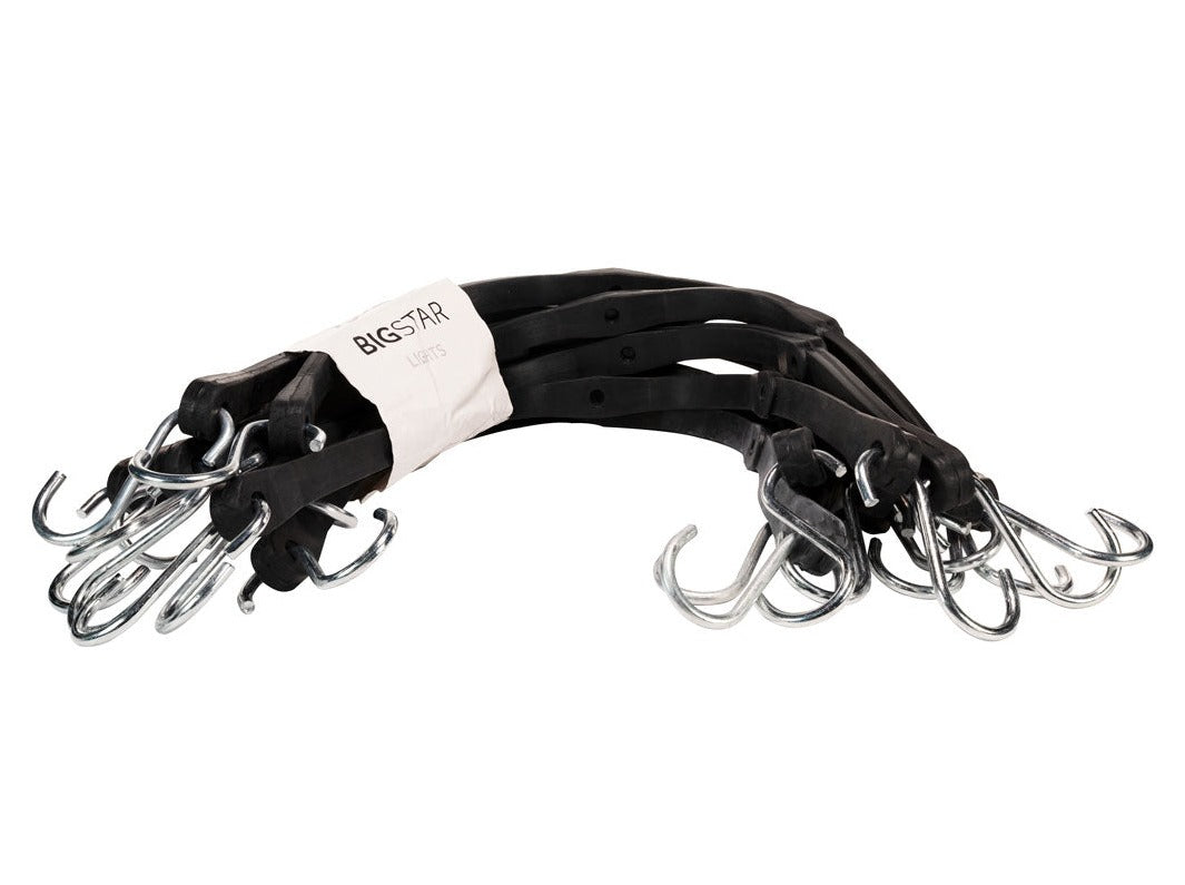 Rubber Bungee Cords - 24 in (Pack of 10)