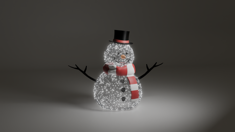 Snowman Sculpture