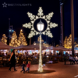 Halo Snowflake Polemount
