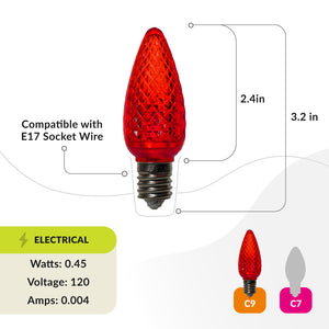 100ft Roofline Bundle - C9 Bulbs