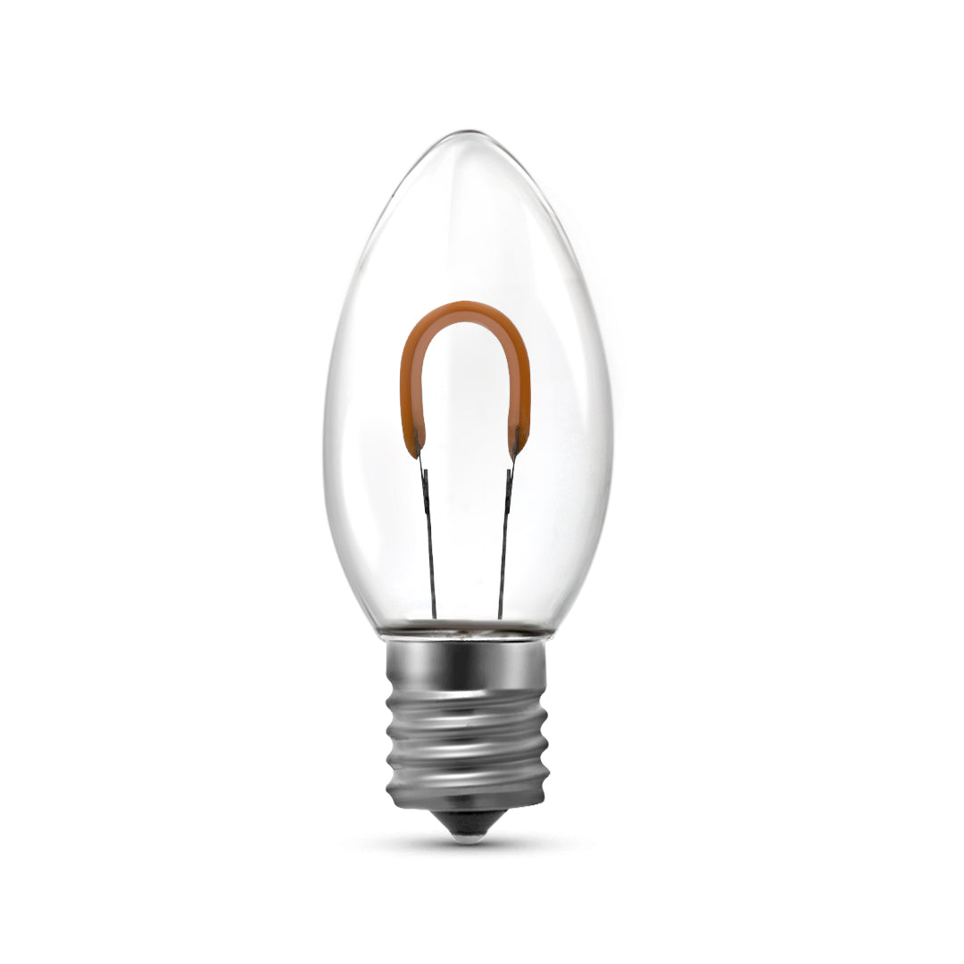 C9 U-Filament Bulbs (Pack of 25)