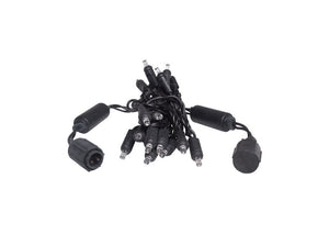 Twinkle Curtain Lights - Black Wire - 20 LED (7 ft)