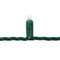 Steady Mini Lights - Green Wire - Standard Plug (25 ft) Pure White