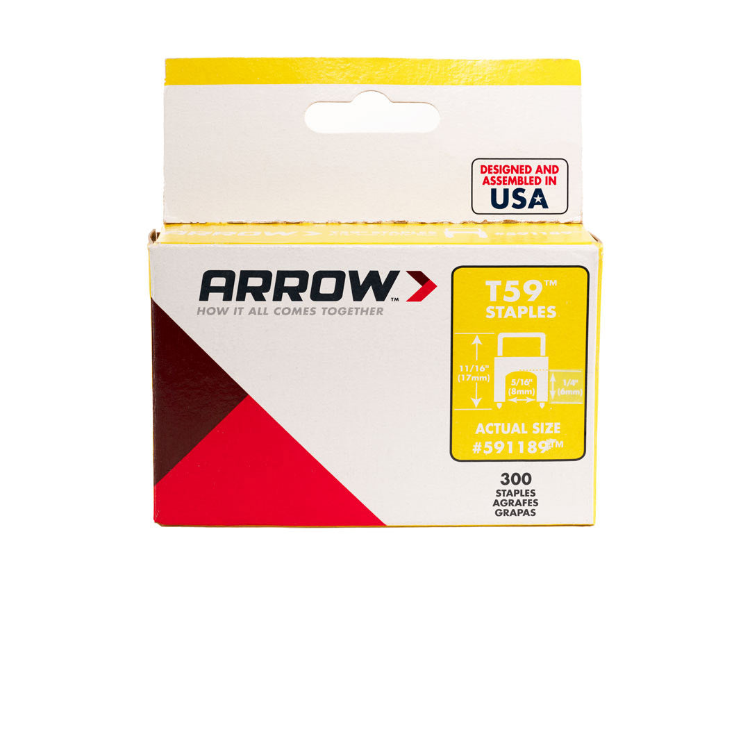 Insulated Staples (Pack of 300)