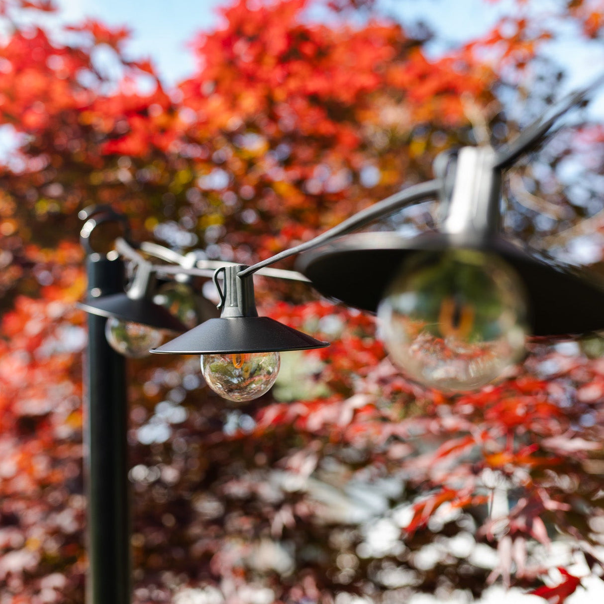 Metal Shades Patio Kit (Black Wire + Shades)