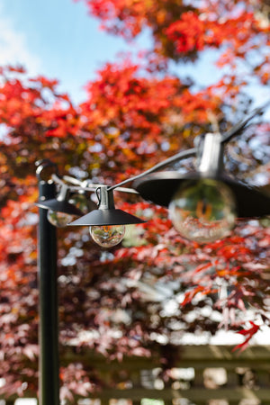 Metal Shades Patio Kit (Black Wire + Shades)
