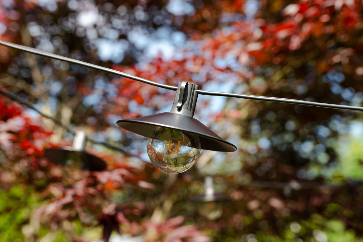Metal Shades Patio Kit (Black Wire + Shades)
