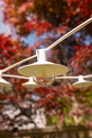 Metal Shades Patio Kit (White Wire + Shades)