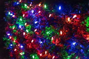Themed C6 String Lights - Multi Color (25ft)