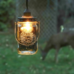 Mason Jar Pendant Lantern