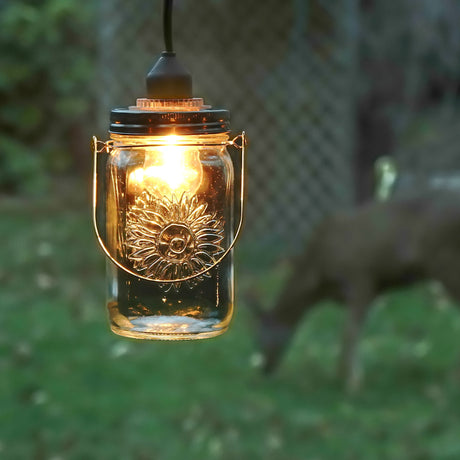 Mason Jar Pendant Lantern
