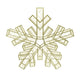 2D Snowflake Sculpture
