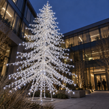Tree Sculpture — installed in a real-world setting, outdoor scene