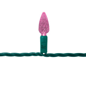 C6 String Lights - Green Wire (25ft)