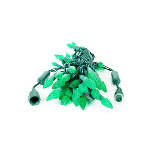 C6 String Lights - Green Wire (25ft)