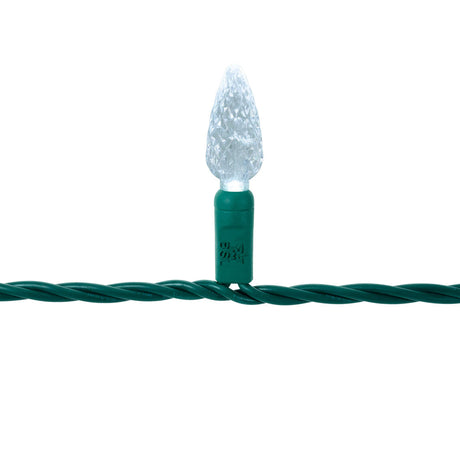 C6 String Lights - Green Wire (25ft)